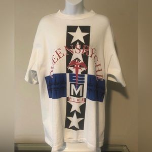 90’s Queensryche “Empire Tour” Shirt GIANT -TEE JAYS MADE IN USA 🇺🇸 SIZE XL